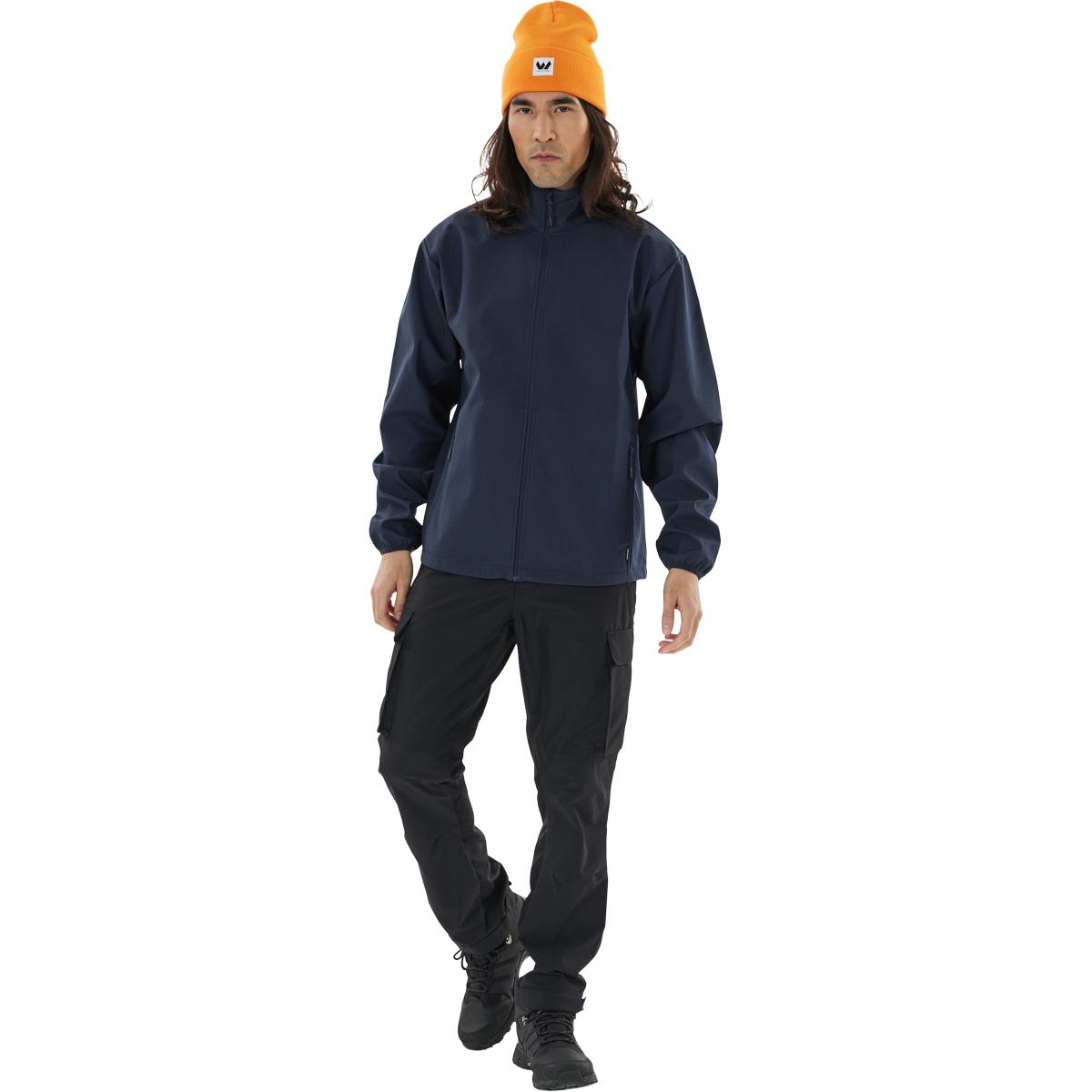 Whistler Lango Softshell Jakke Herre Navy Blazer