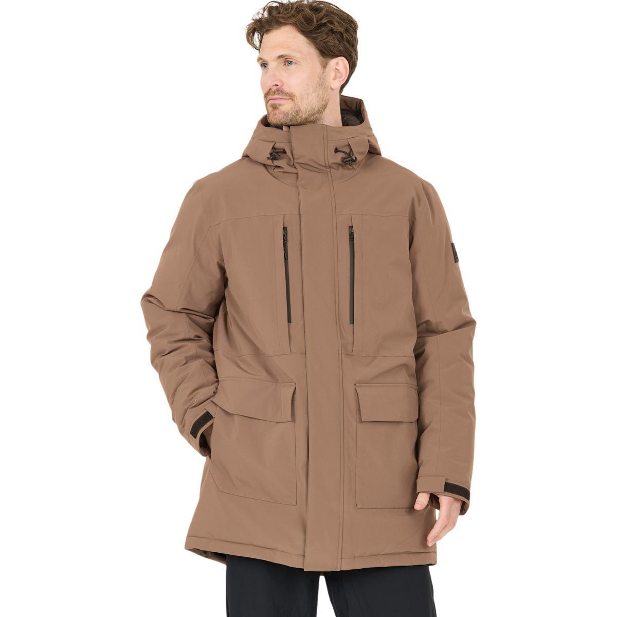 Whistler Bluff Parka Vinterjakke Herre Chocolate Chip