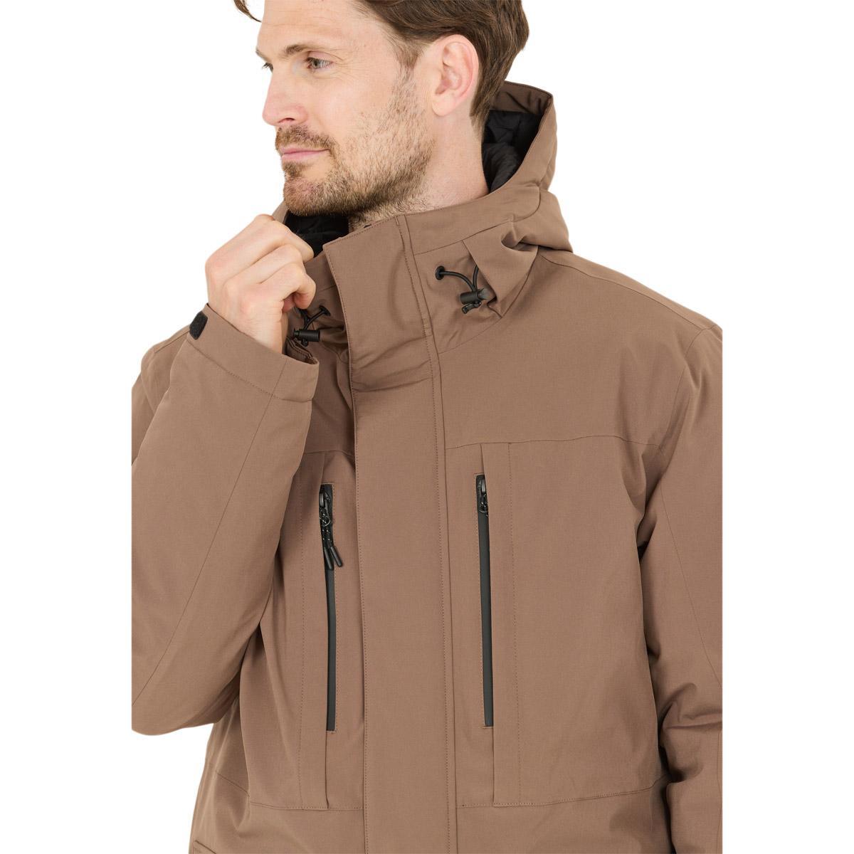 Whistler Bluff Parka Vinterjakke Herre Chocolate Chip