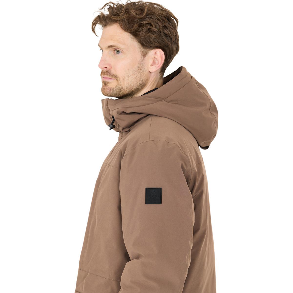 Whistler Bluff Parka Vinterjakke Herre Chocolate Chip