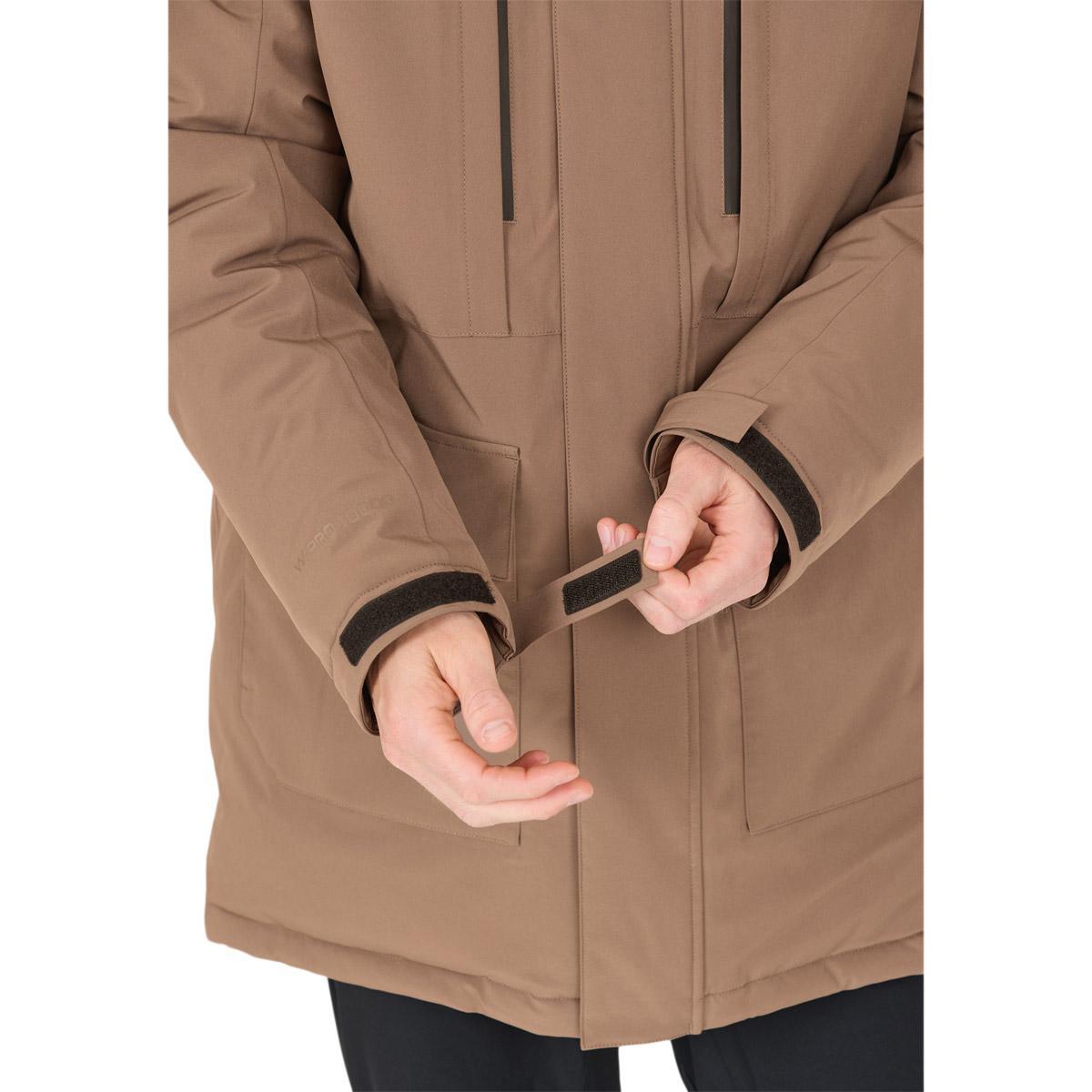 Whistler Bluff Parka Vinterjakke Herre Chocolate Chip