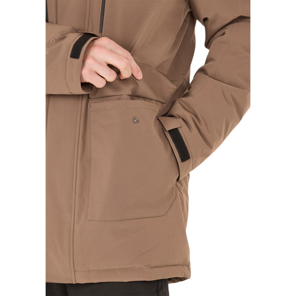 Whistler Bluff Parka Vinterjakke Herre Chocolate Chip