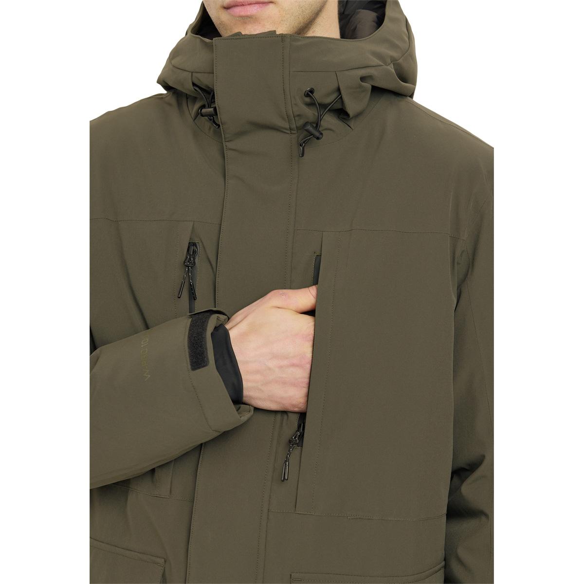 Whistler Bluff Parka Vinterjakke Herre Black Ink