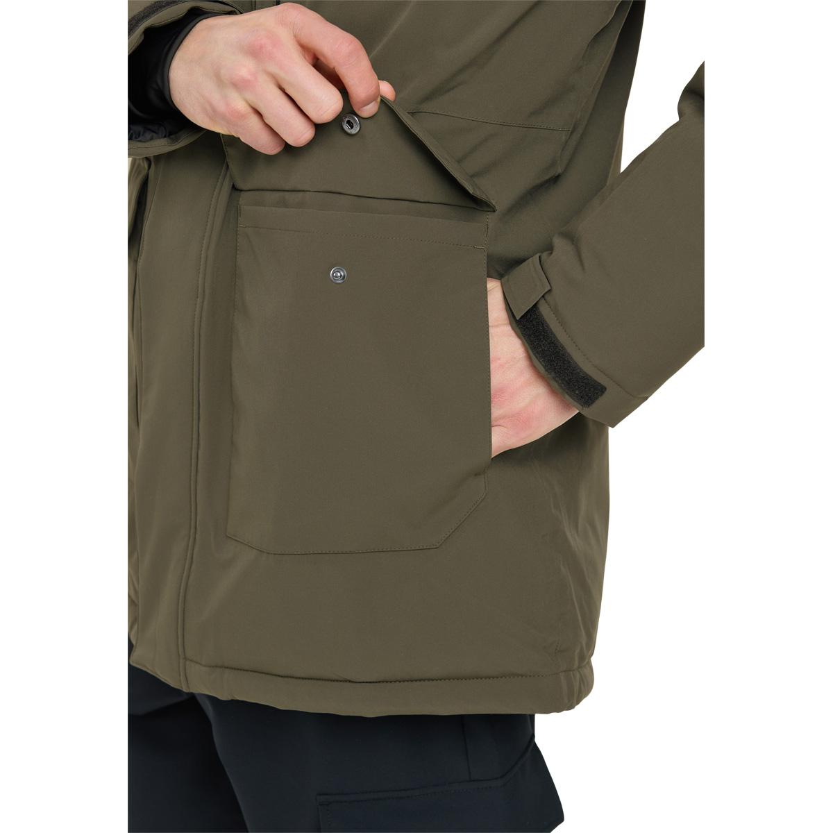 Whistler Bluff Parka Vinterjakke Herre Black Ink
