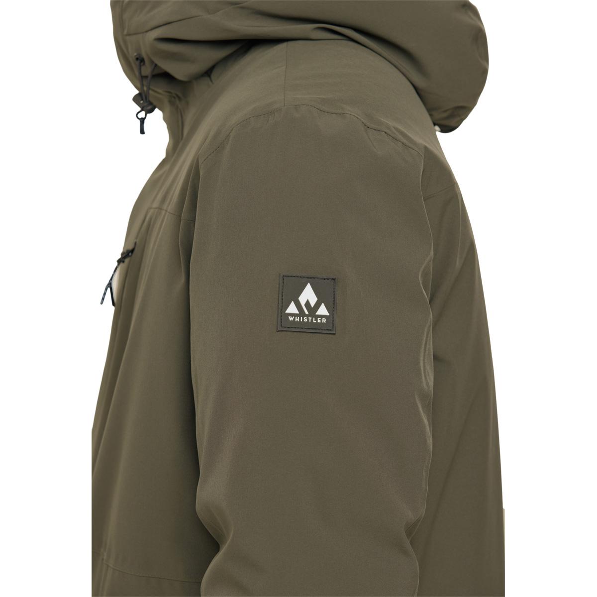 Whistler Bluff Parka Vinterjakke Herre Black Ink