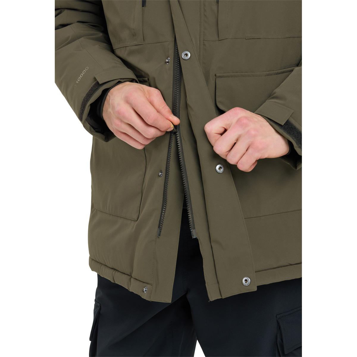 Whistler Bluff Parka Vinterjakke Herre Black Ink