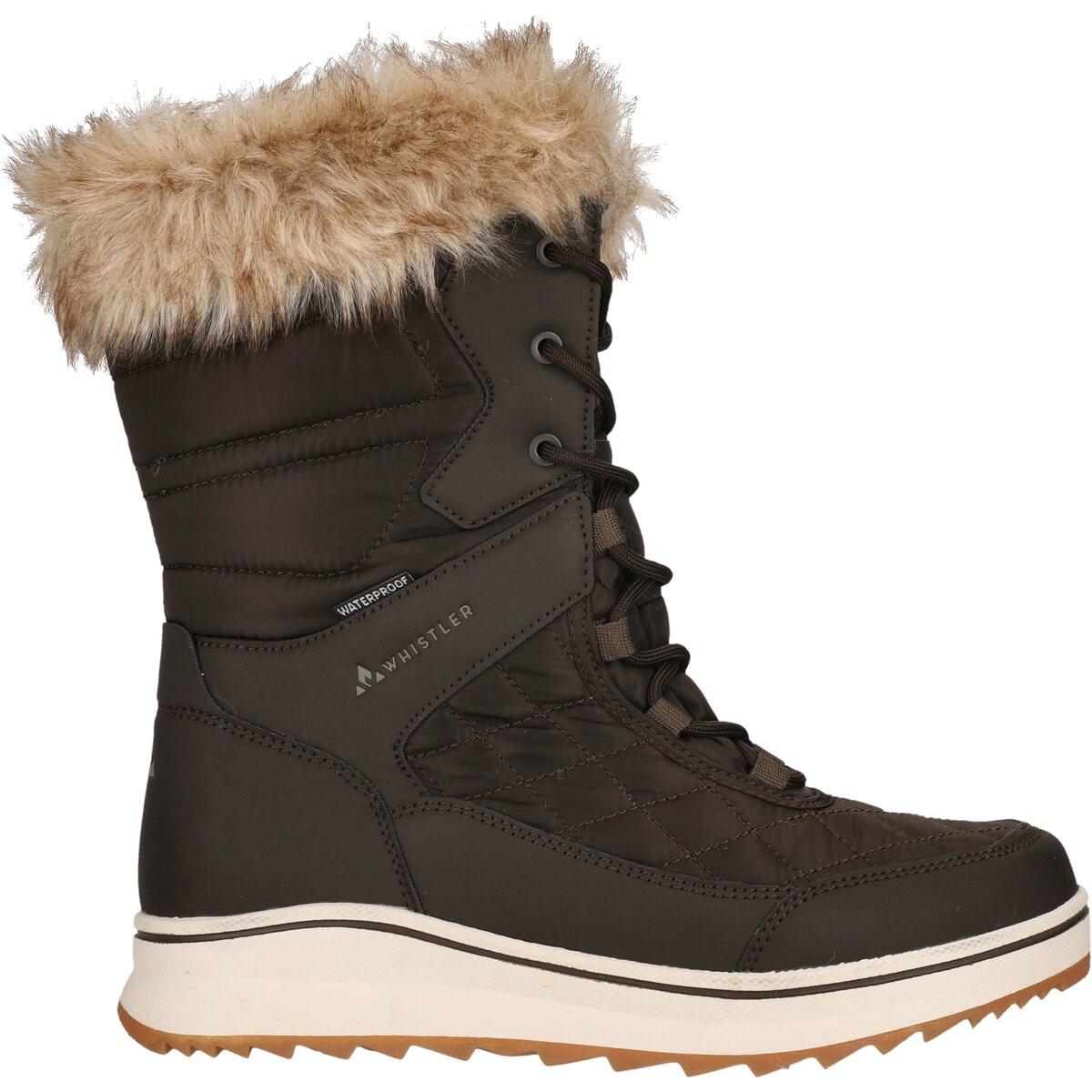 Whistler Eewye V2 WP Vinterstøvler Dame Chocolate Brown