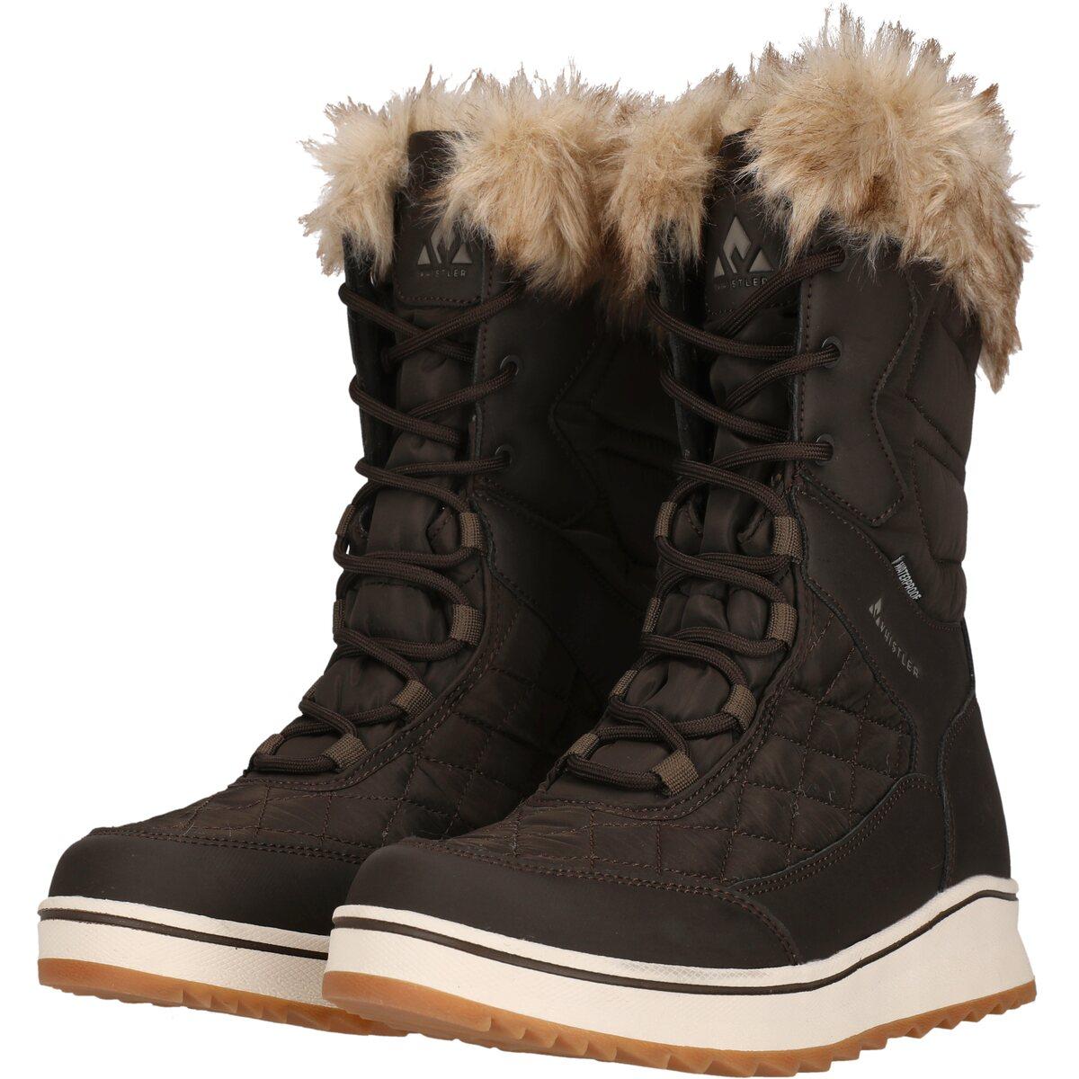 Whistler Eewye V2 WP Vinterstøvler Dame Chocolate Brown