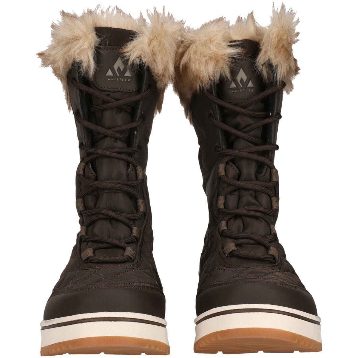 Whistler Eewye V2 WP Vinterstøvler Dame Chocolate Brown