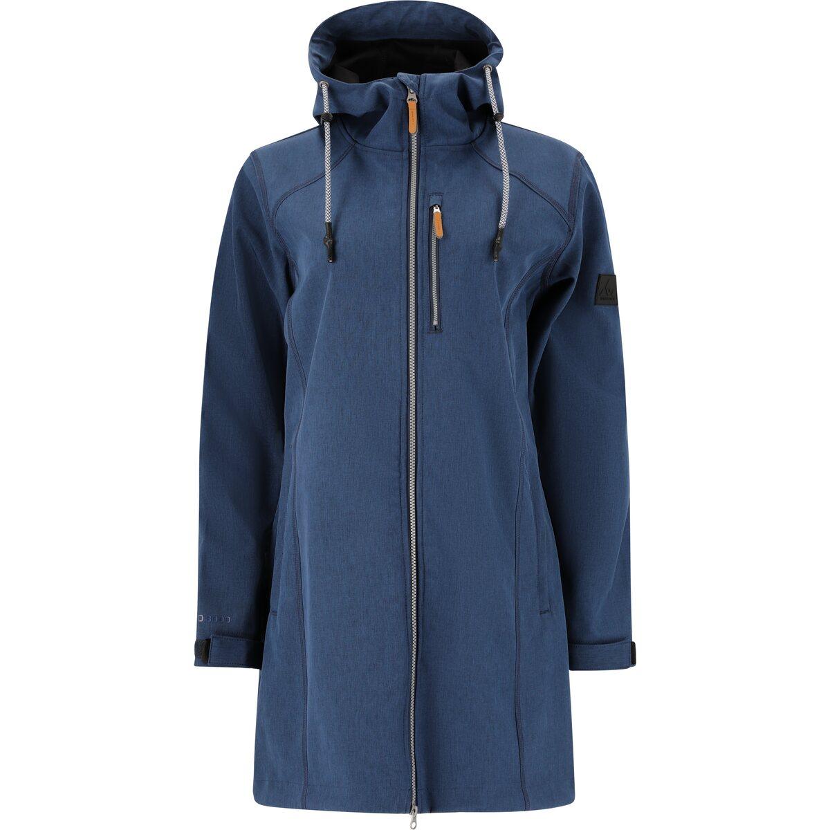 Whistler Thora WP Softshell Parka Jakke Dame Navy Blazer