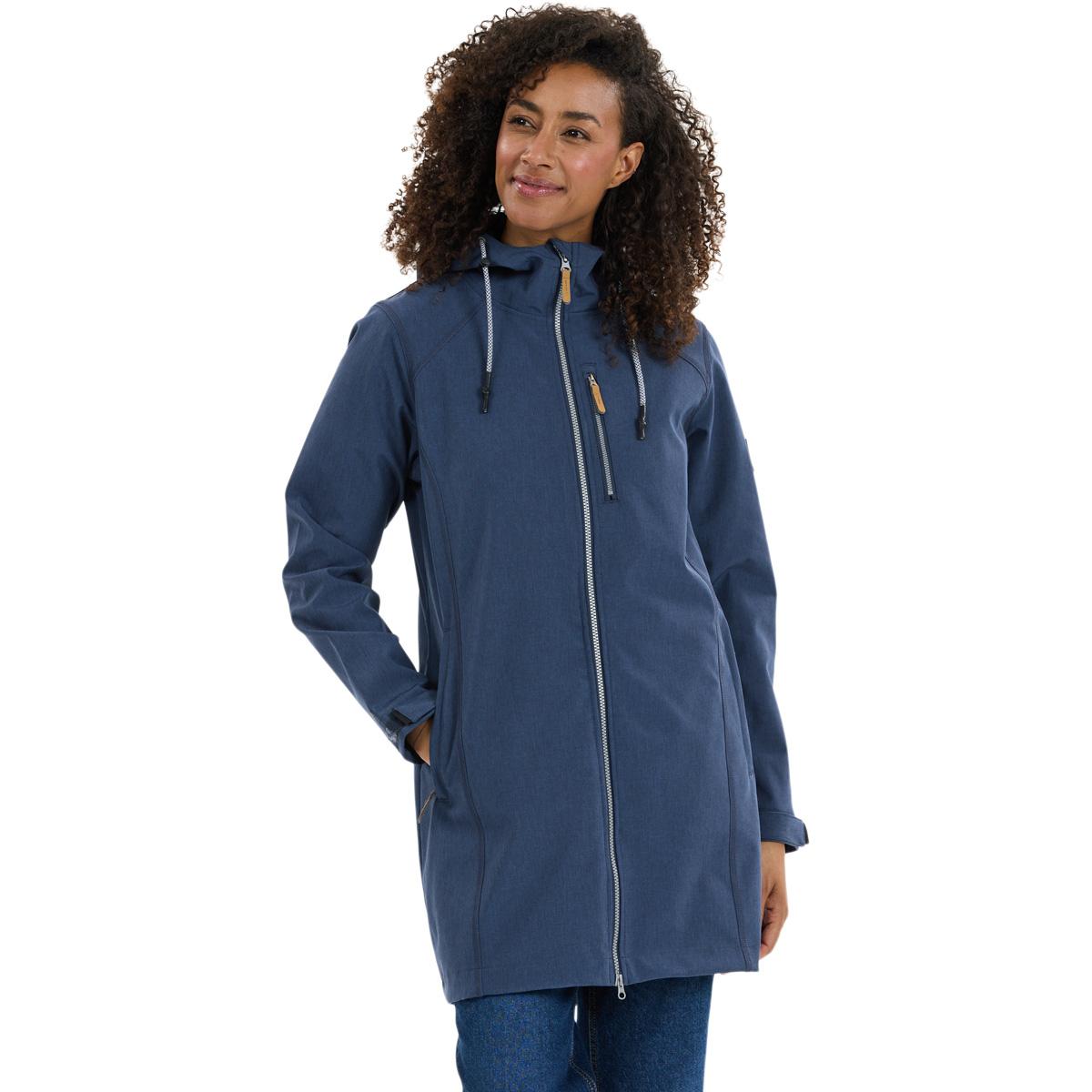 Whistler Thora WP Softshell Parka Jakke Dame Navy Blazer