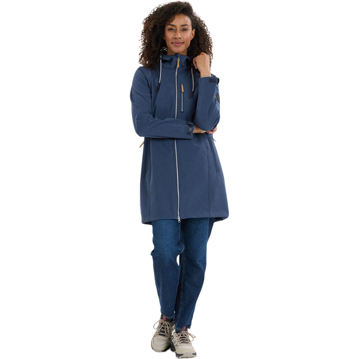 Whistler Thora WP Softshell Parka Jakke Dame Navy Blazer