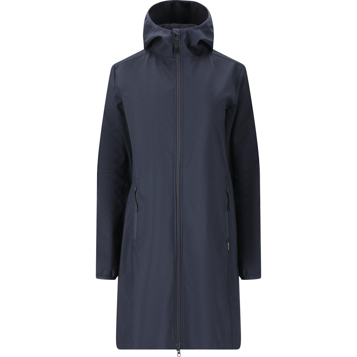 Whistler Luango Long Softshell Jakke Dame Navy Blazer