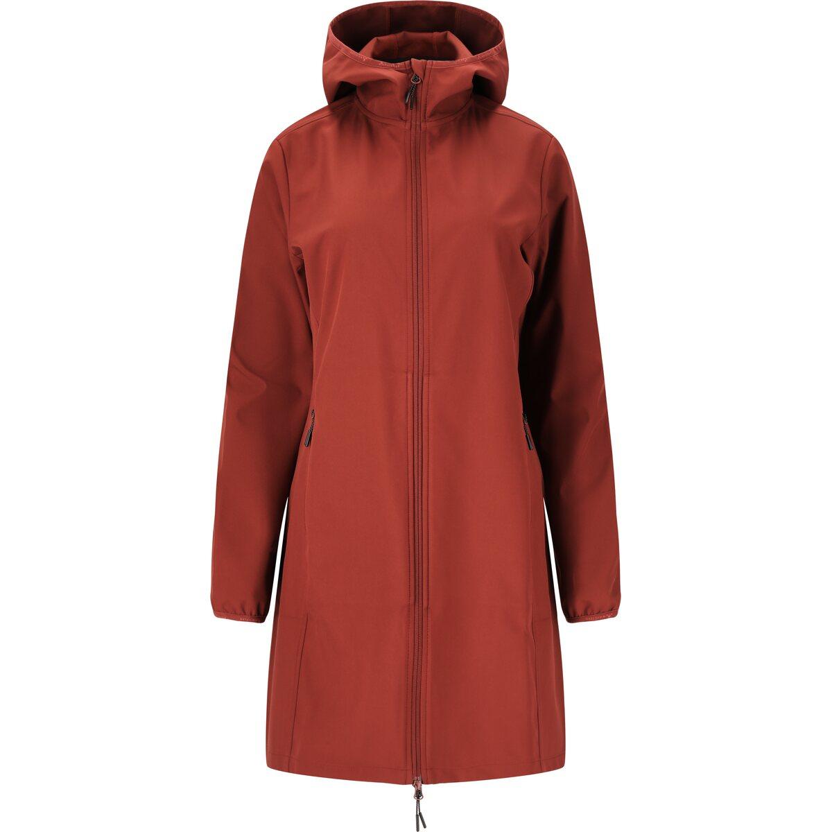 Whistler Luango Long Softshell Jakke Dame Madder Brown