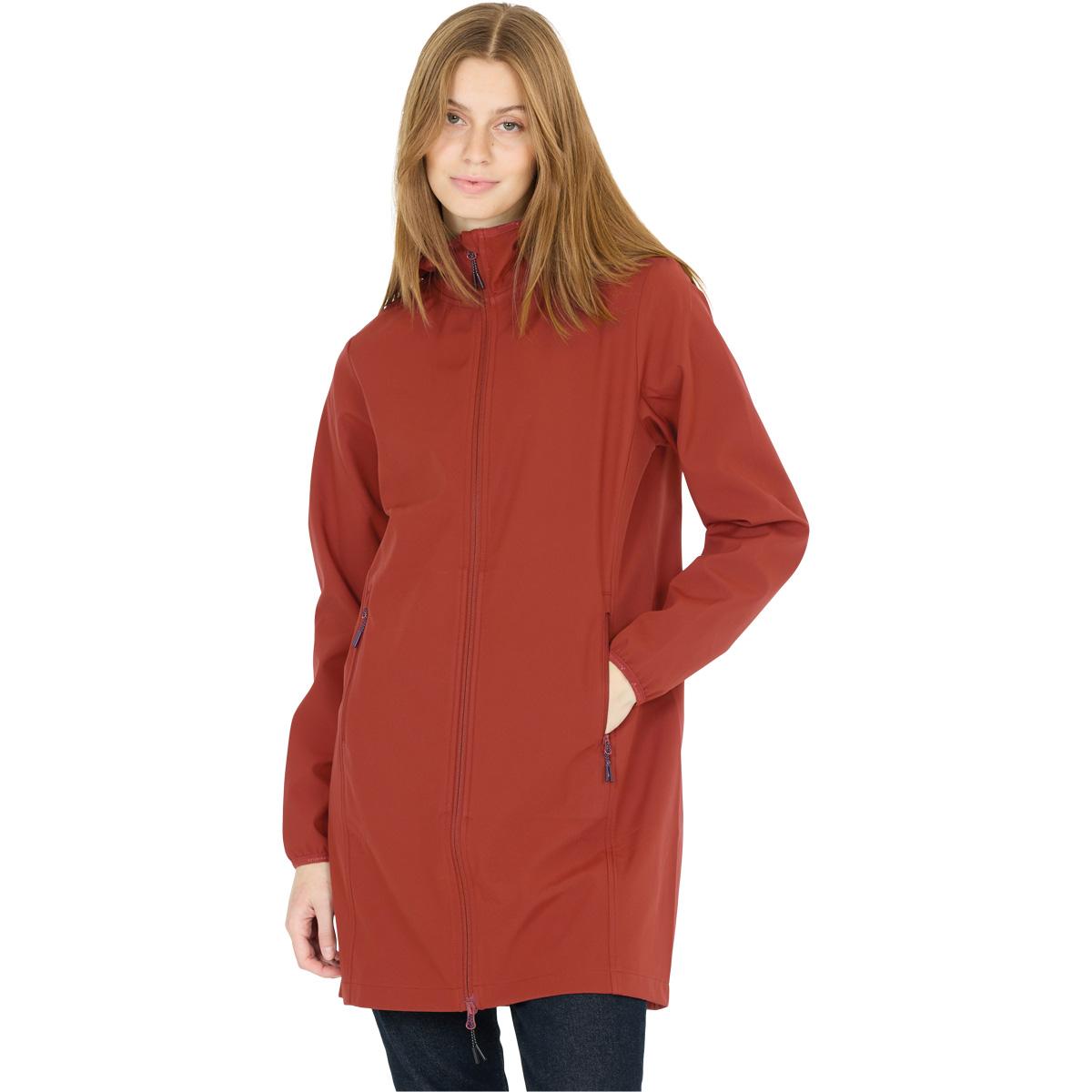 Whistler Luango Long Softshell Jakke Dame Madder Brown
