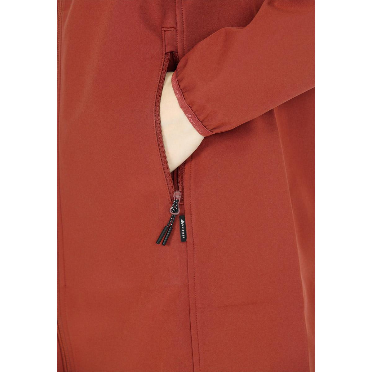 Whistler Luango Long Softshell Jakke Dame Madder Brown