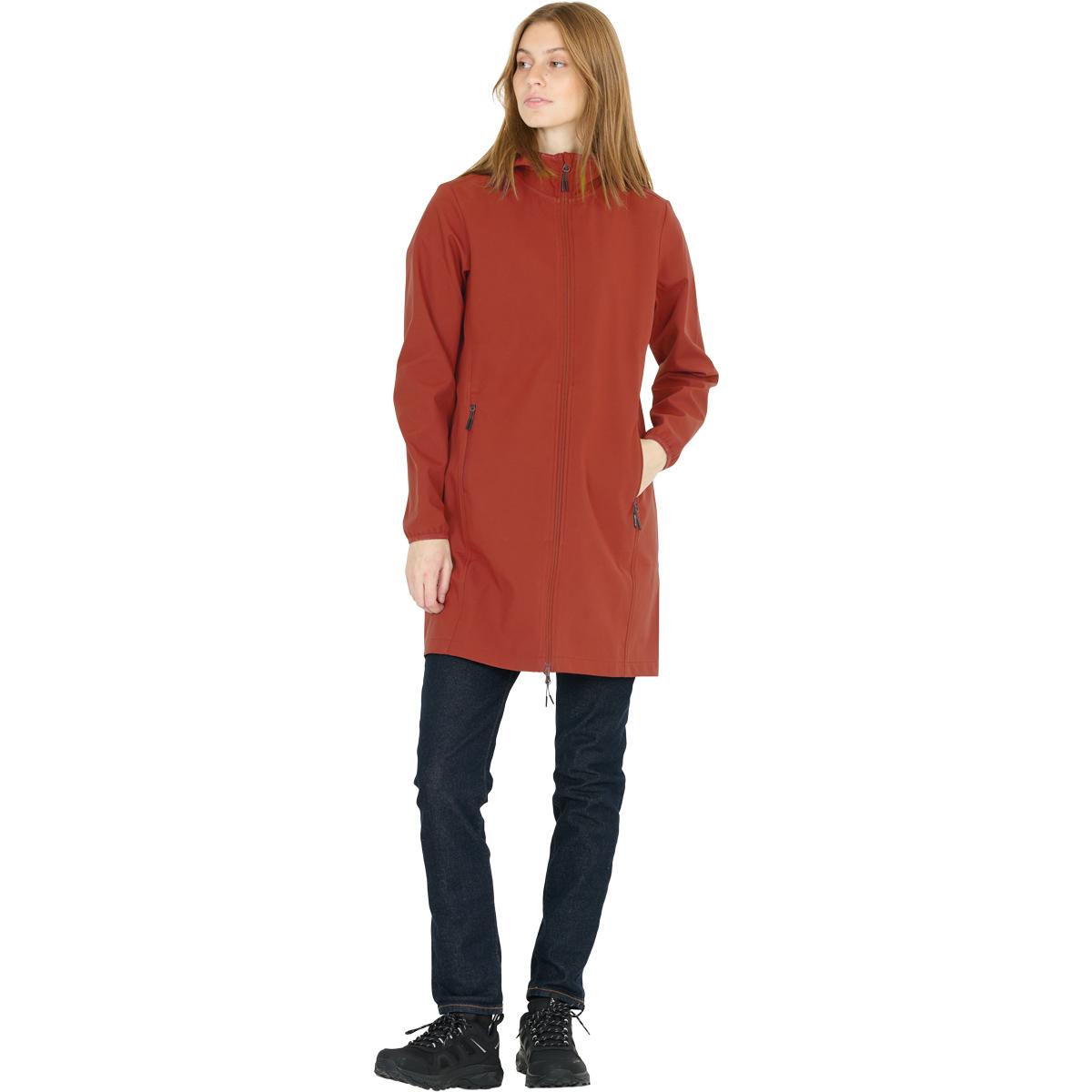 Whistler Luango Long Softshell Jakke Dame Madder Brown