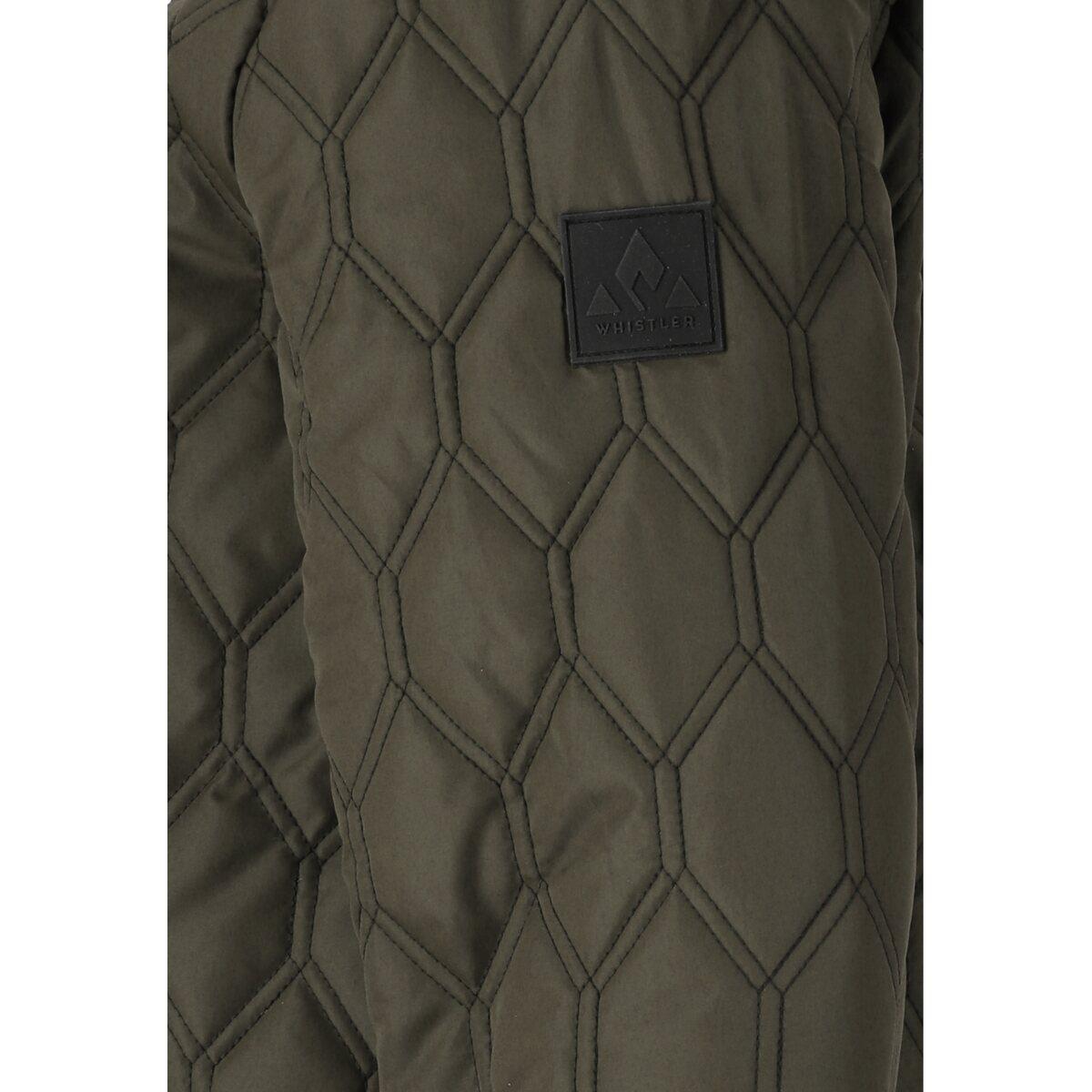 Whistler Nellye Long Quiltet Jakke Dame Black Ink