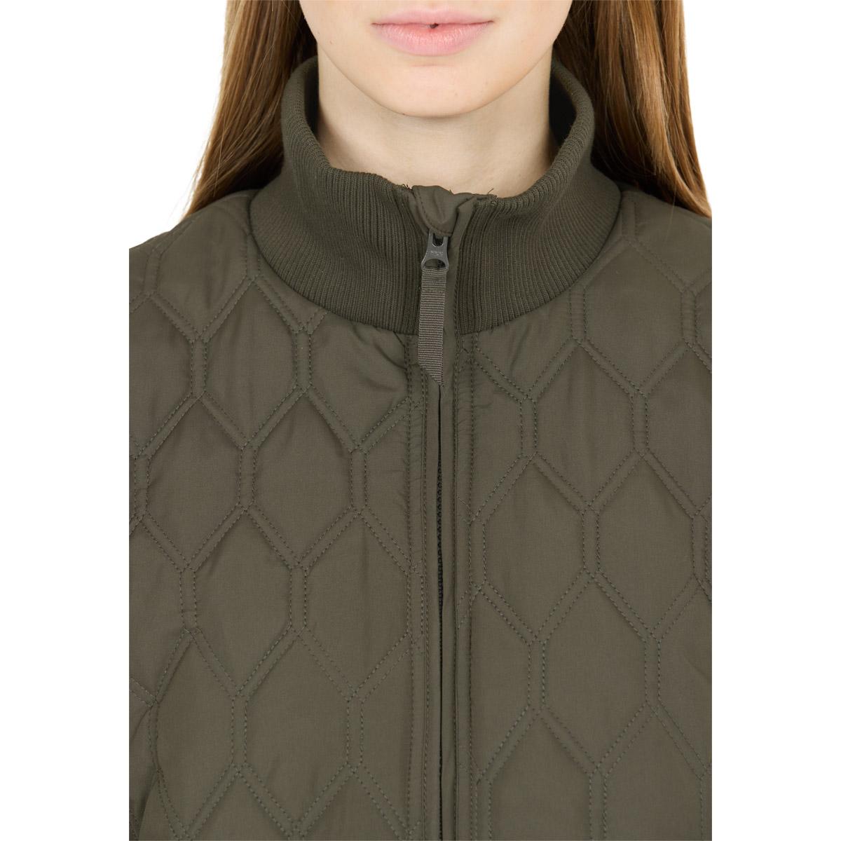 Whistler Nellye Long Quiltet Jakke Dame Black Ink