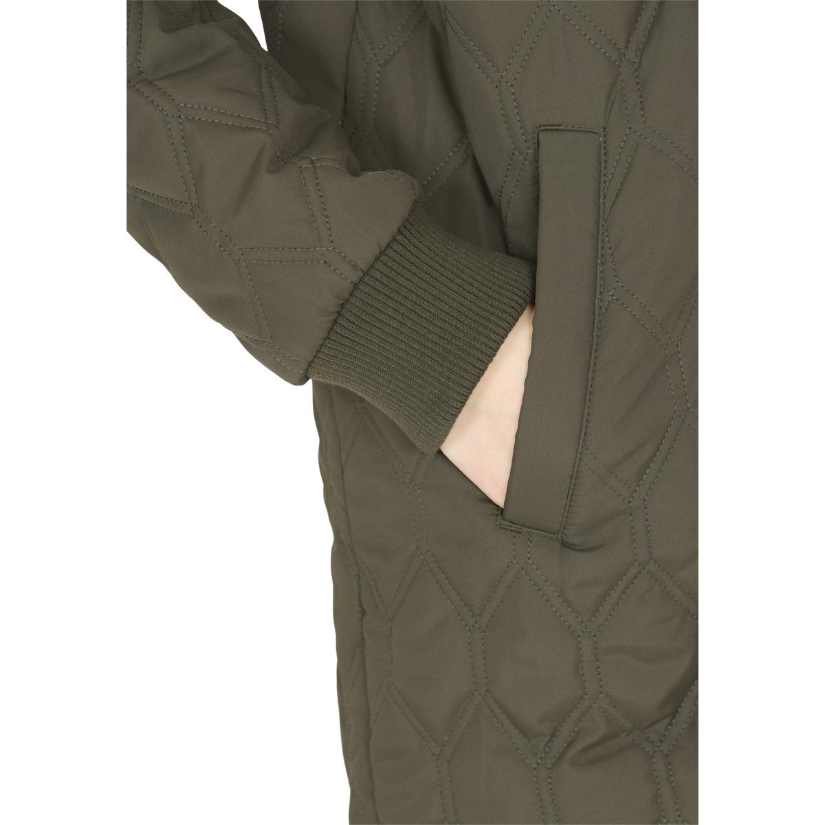Whistler Nellye Long Quiltet Jakke Dame Black Ink