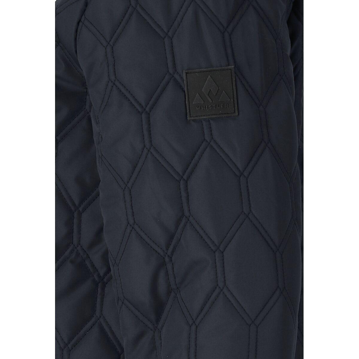 Whistler Nellye Long Quiltet Jakke Dame Navy