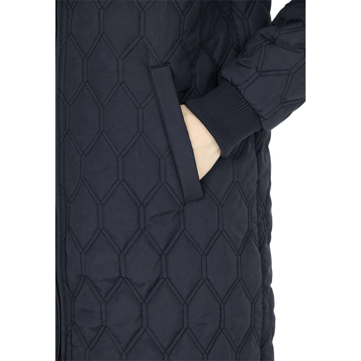 Whistler Nellye Long Quiltet Jakke Dame Navy