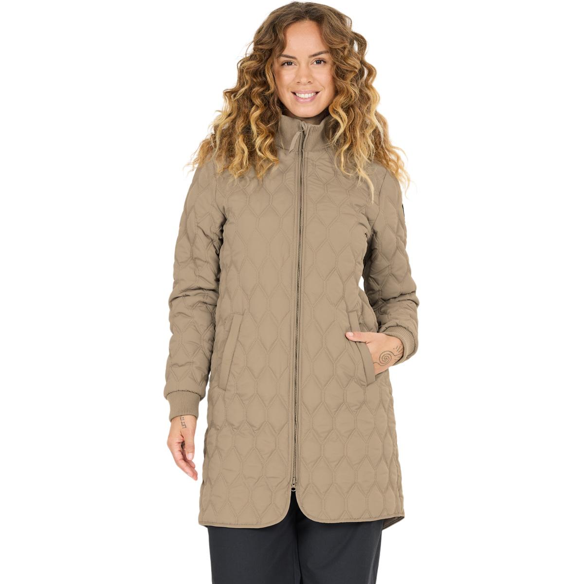 Whistler Nellye Long Quiltet Jakke Dame Fallen Rock