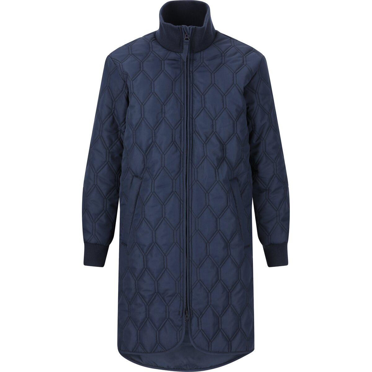 Whistler Nellye Long Vattert Jakke Barn Navy