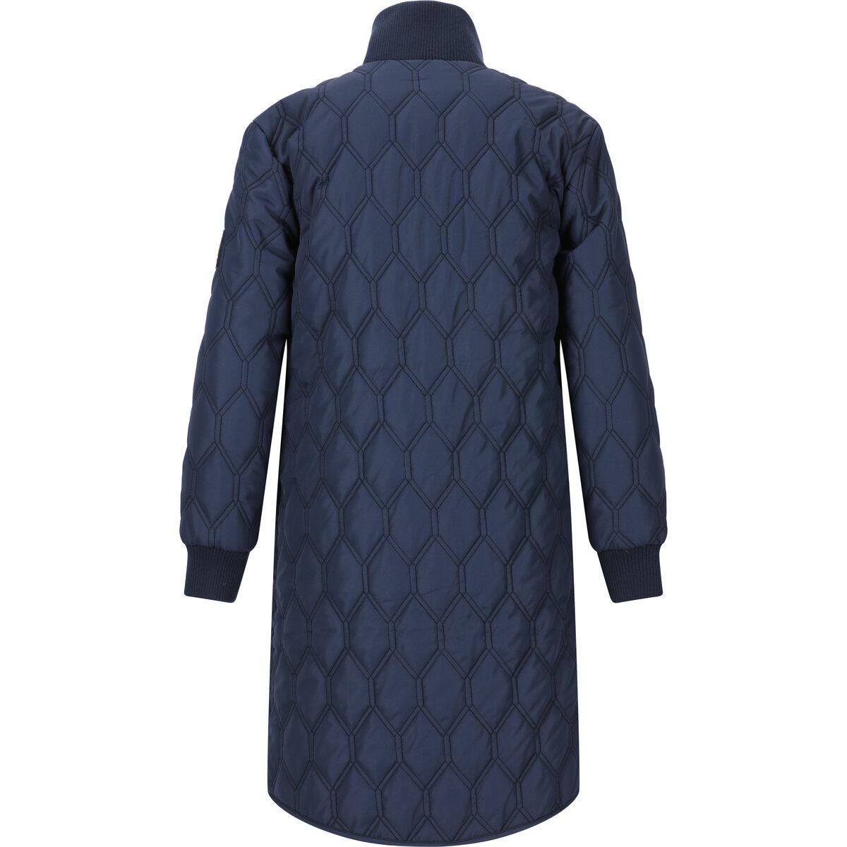 Whistler Nellye Long Vattert Jakke Barn Navy
