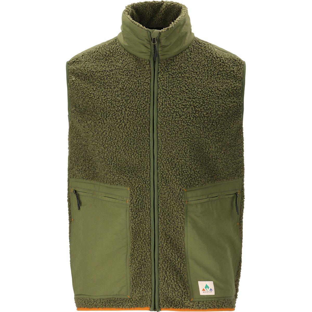 Whistler Galong Fleecevest Herre Cypress
