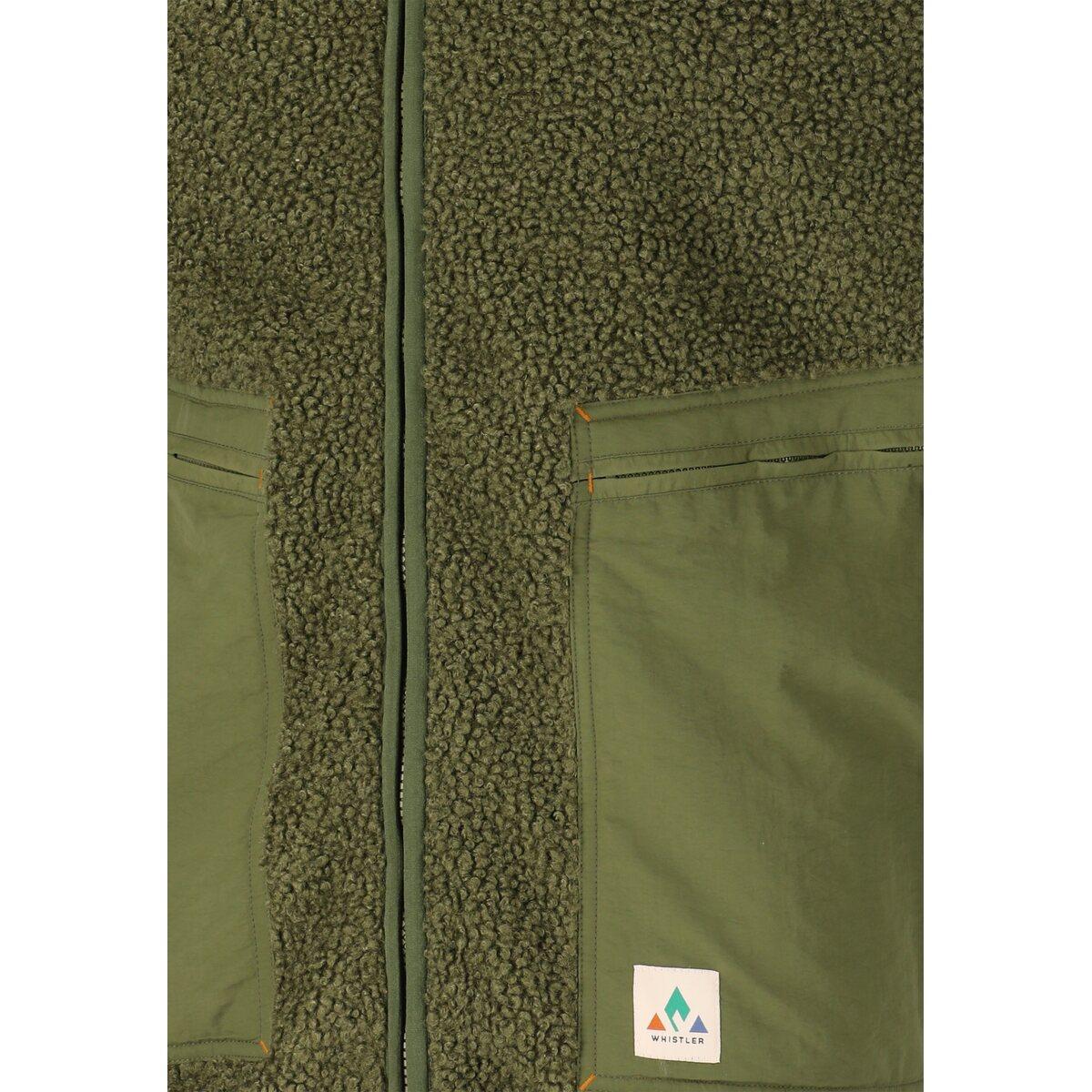 Whistler Galong Fleecevest Herre Cypress