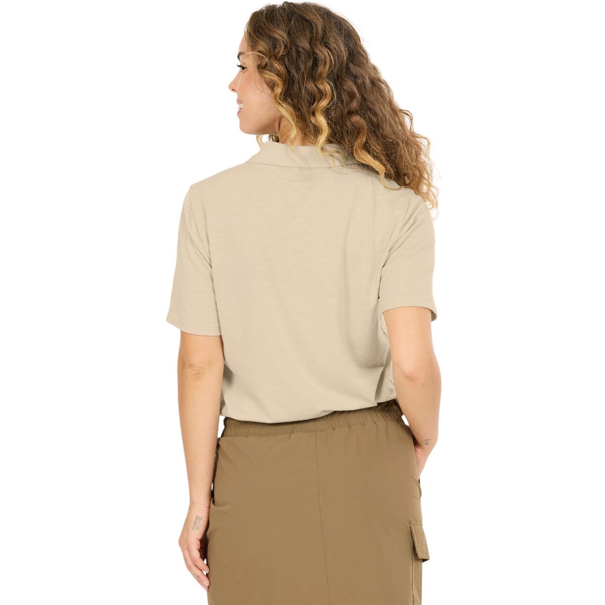 Whistler Vale Polo T-shirt Dame Pumice Stone