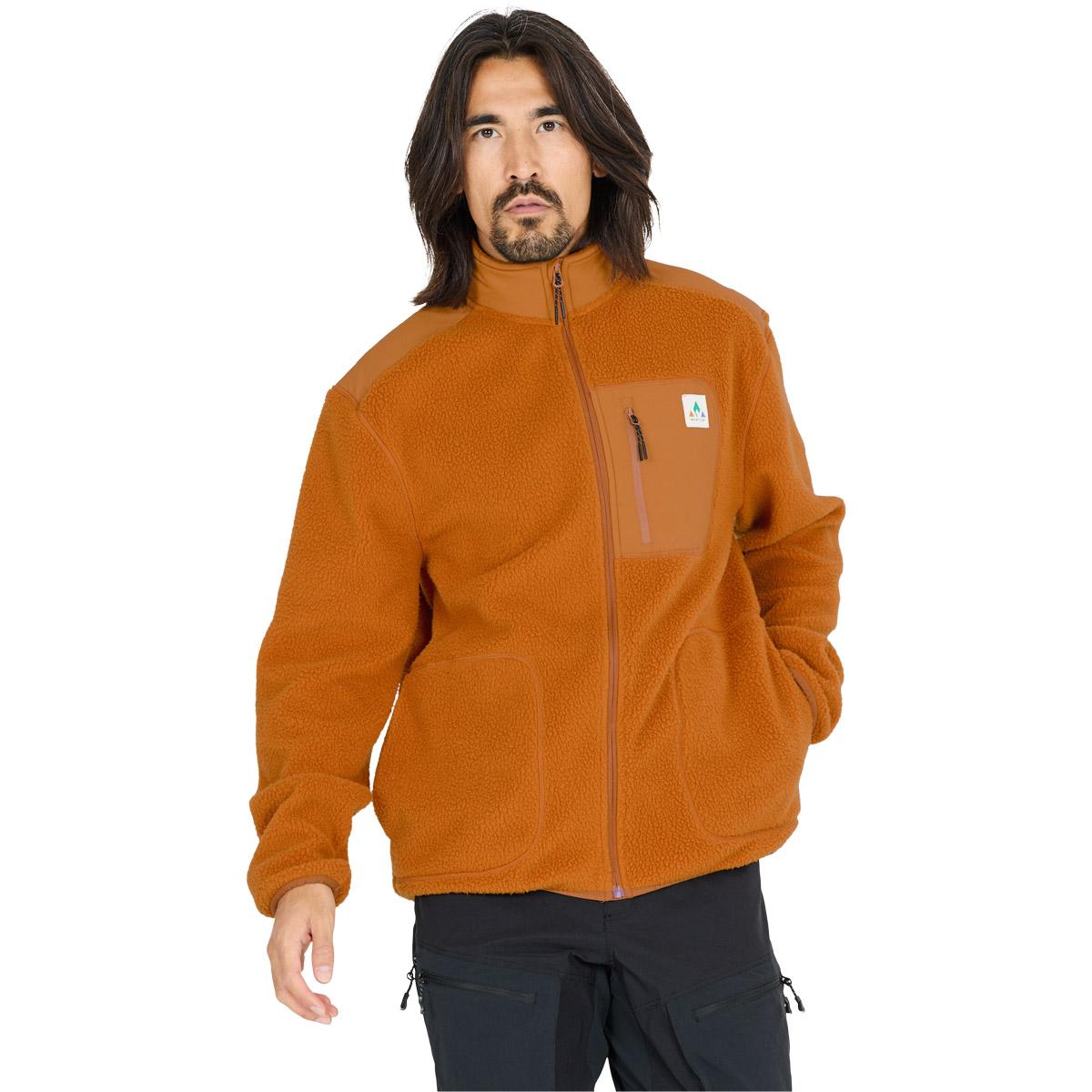 Whistler Felis Teddy Fleecetrøje Herre Pumpkin Spice
