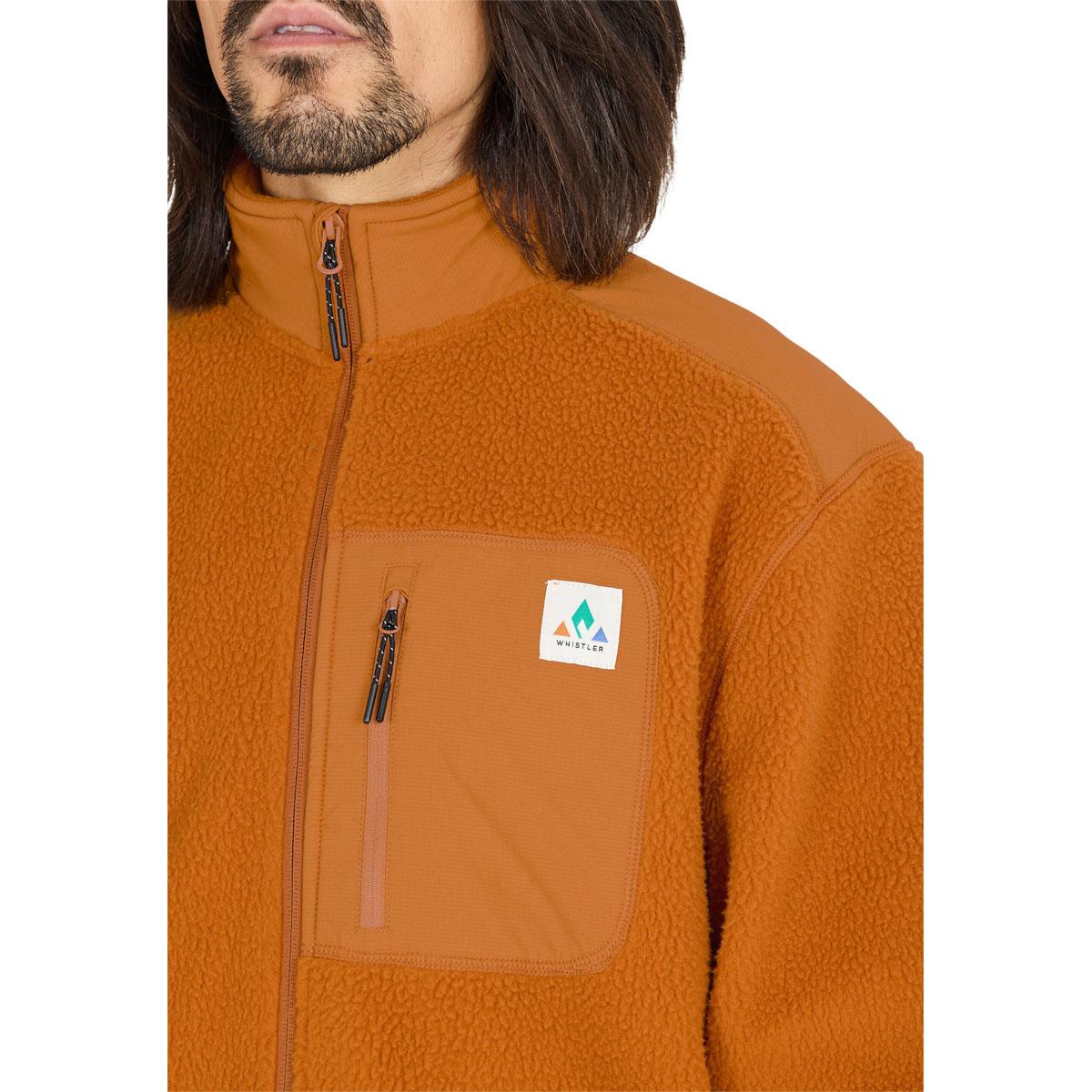Whistler Felis Teddy Fleecetrøje Herre Pumpkin Spice