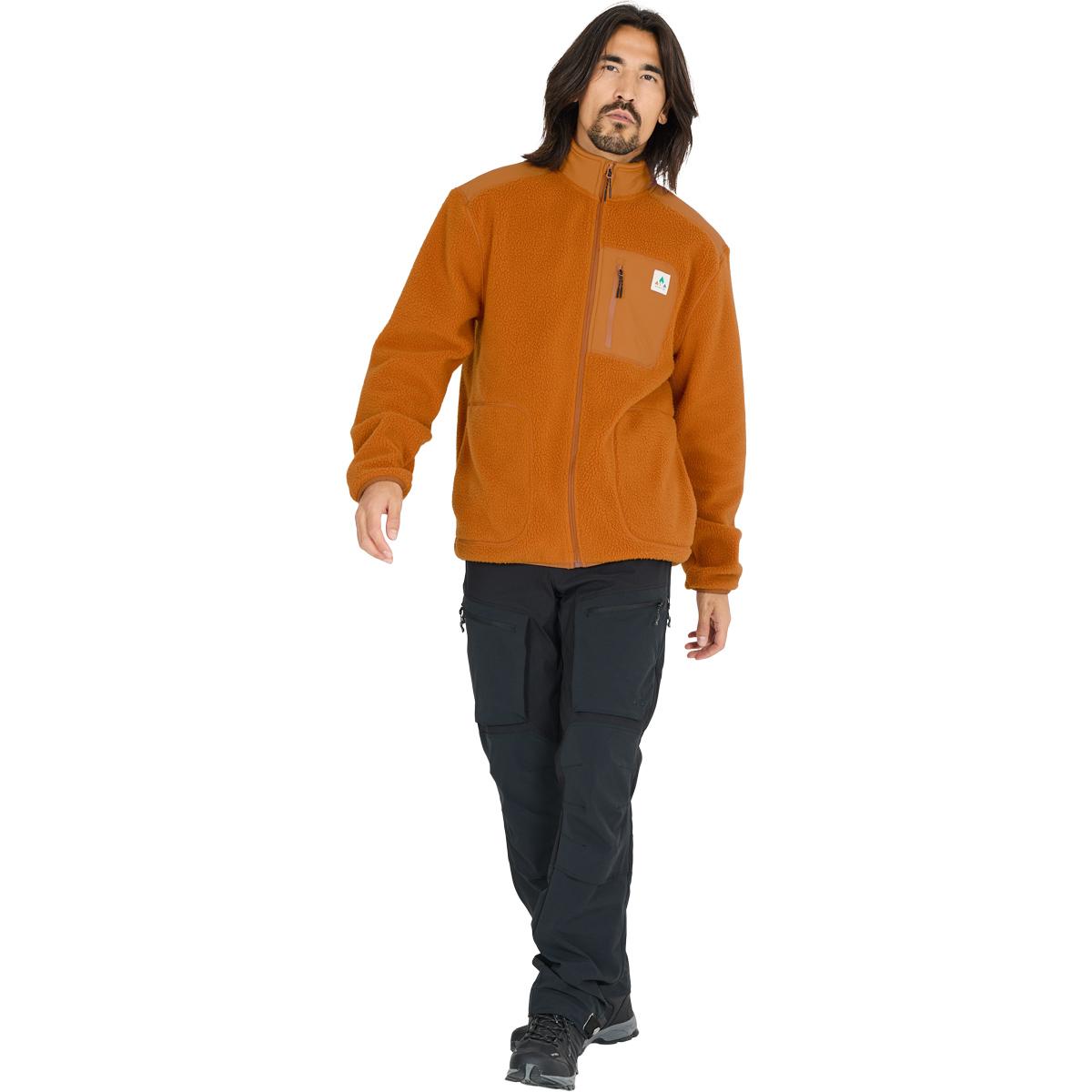 Whistler Felis Teddy Fleecetrøje Herre Pumpkin Spice