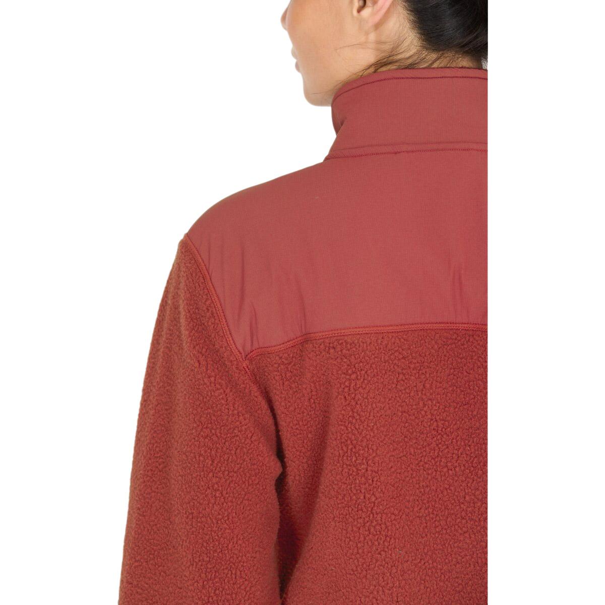 Whistler Felis Long Teddy Fleecetrøje Dame Madder Brown