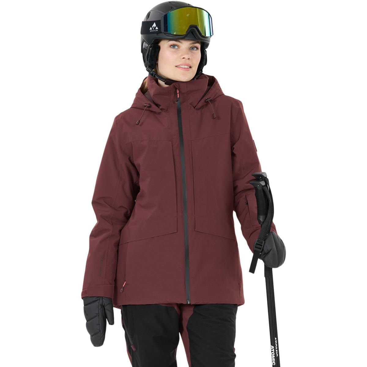 Whistler Kingland Skijakke Dame Fudge