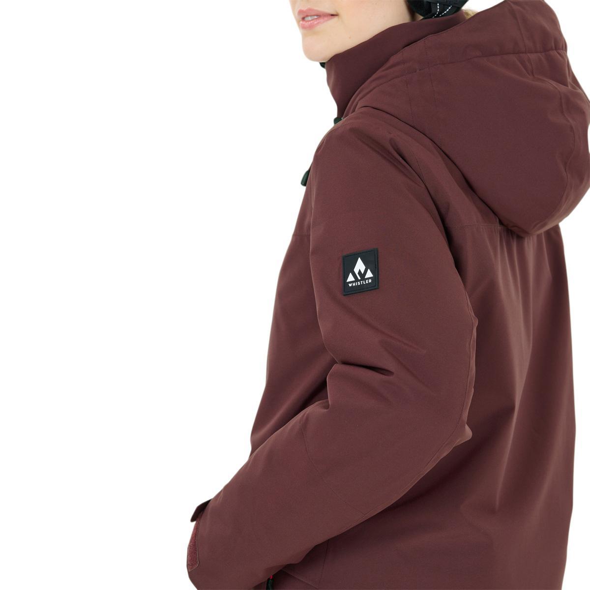 Whistler Kingland Skijakke Dame Fudge