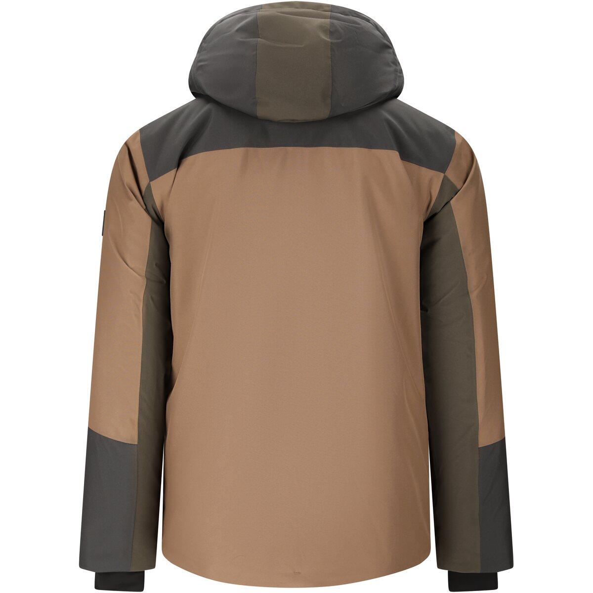Whistler Kingland Skijakke Herre Chocolate Chip