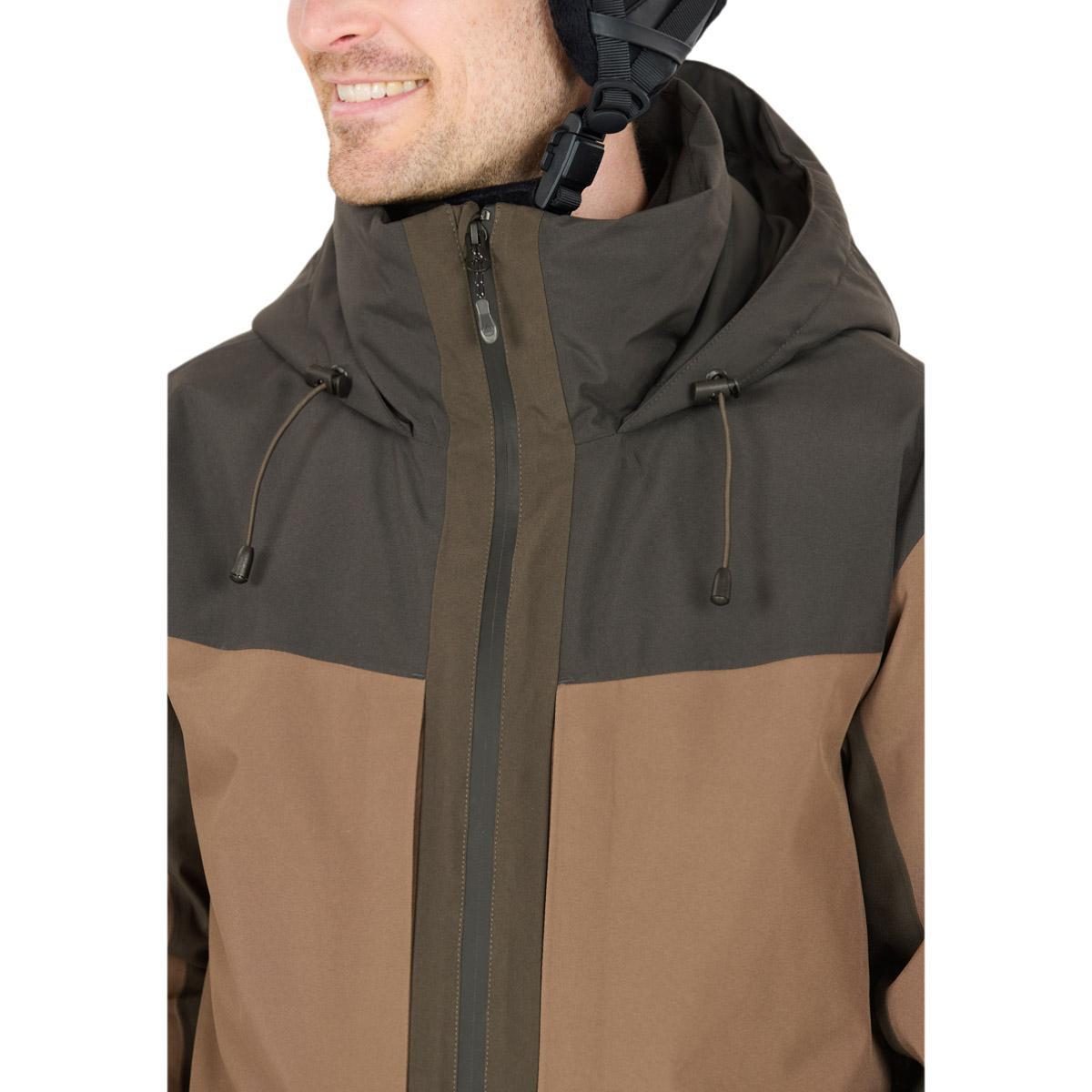 Whistler Kingland Skijakke Herre Chocolate Chip