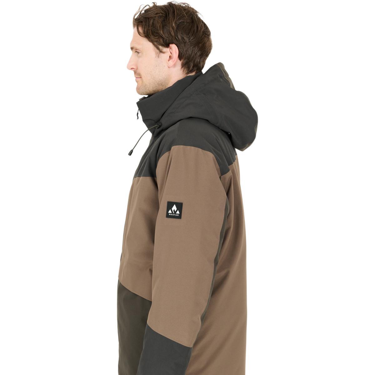Whistler Kingland Skijakke Herre Chocolate Chip