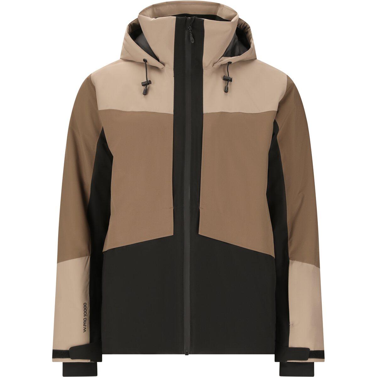 Whistler Kingland Skijakke Herre Chocolate Chip