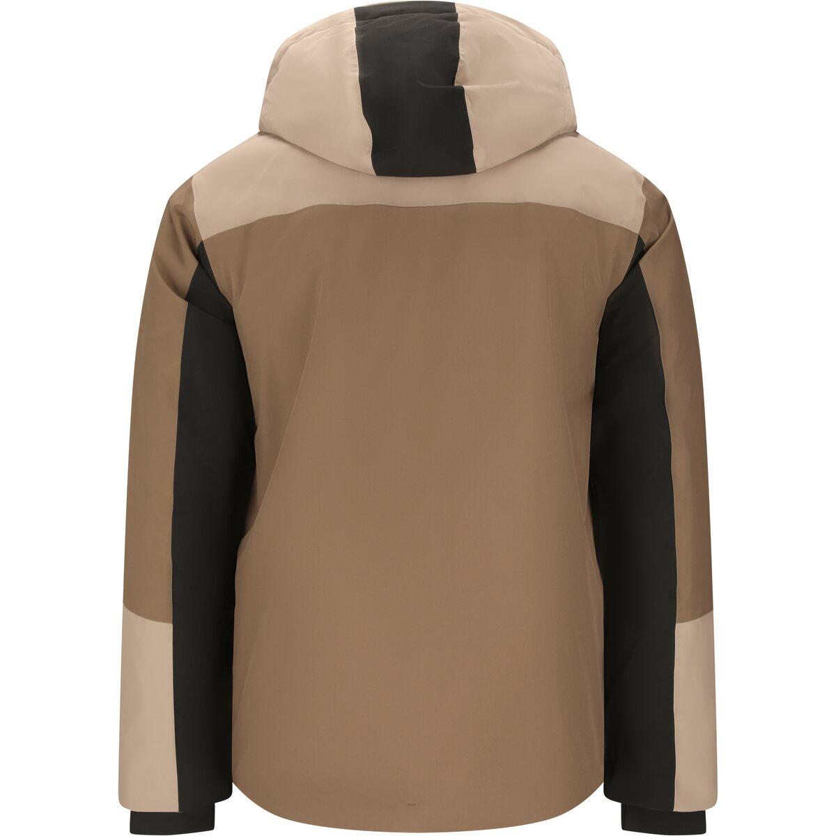 Whistler Kingland Skijakke Herre Chocolate Chip