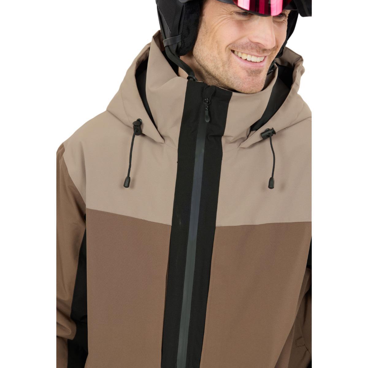 Whistler Kingland Skijakke Herre Chocolate Chip