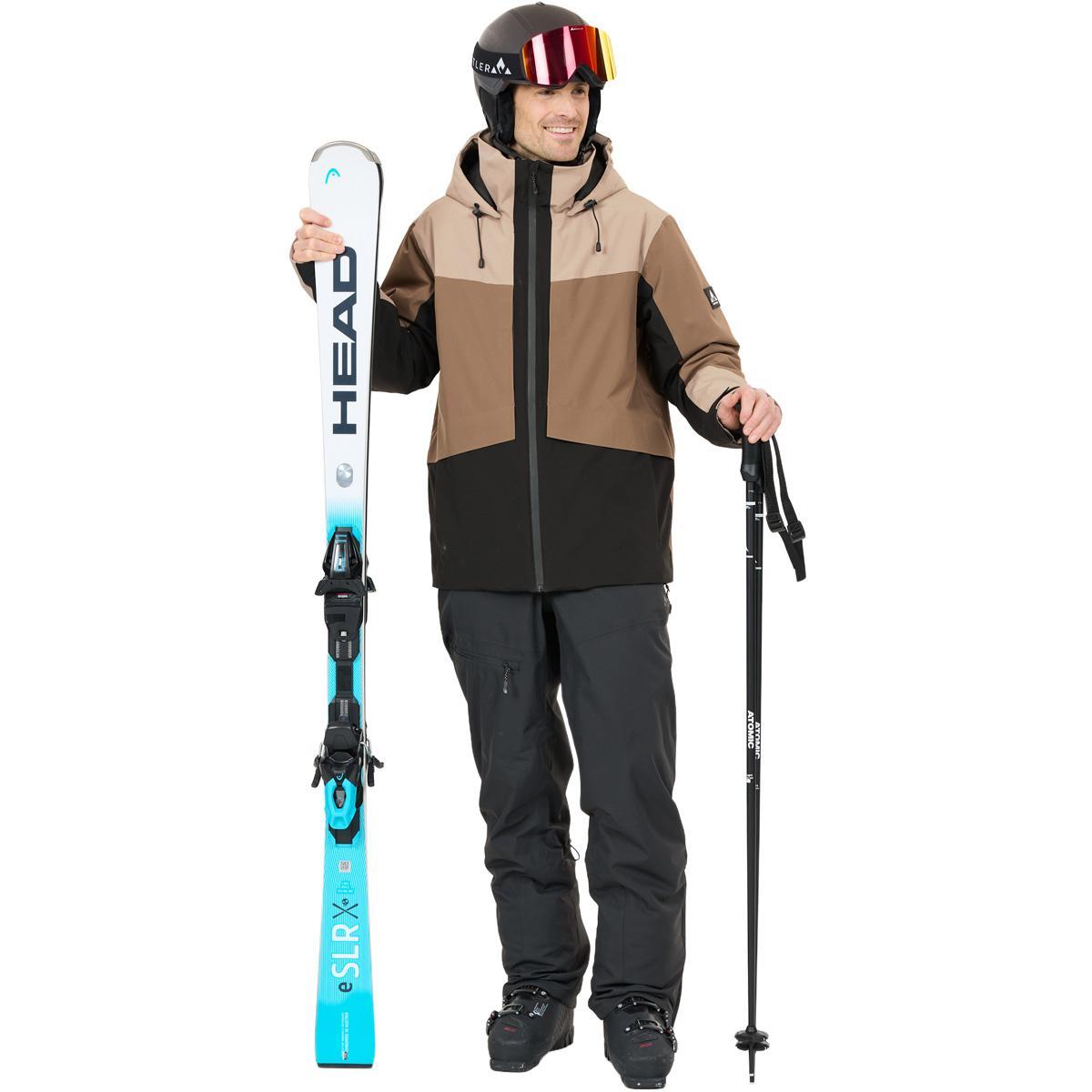 Whistler Kingland Skijakke Herre Chocolate Chip