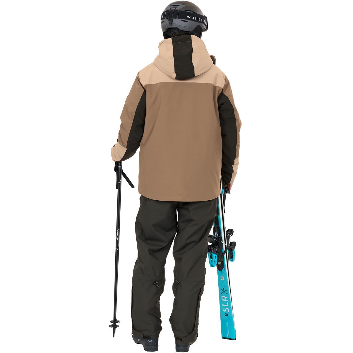 Whistler Kingland Skijakke Herre Chocolate Chip