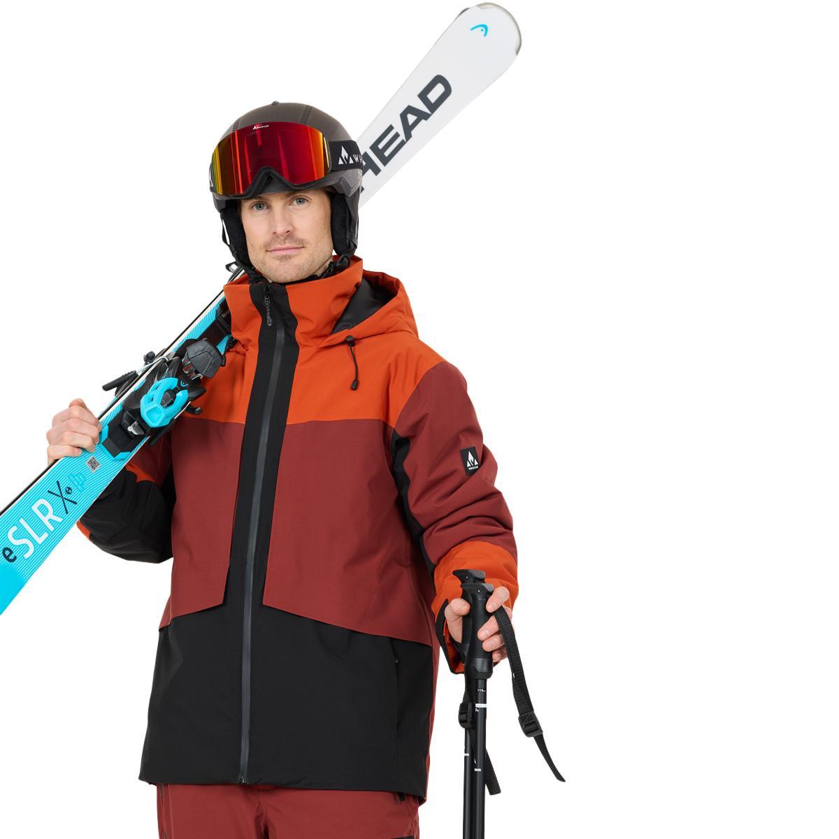Whistler Kingland Skijakke Herre Madder Brown