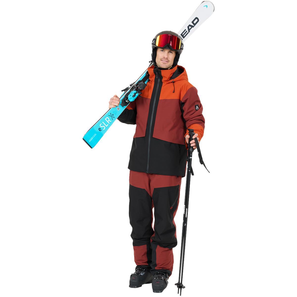 Whistler Kingland Skijakke Herre Madder Brown