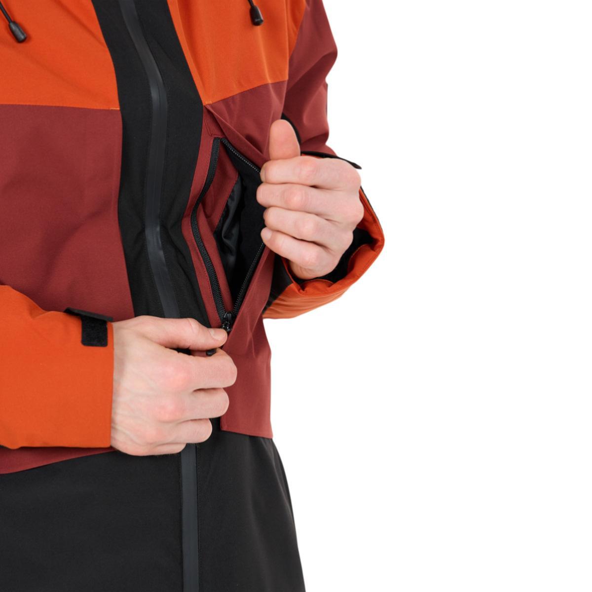 Whistler Kingland Skijakke Herre Madder Brown