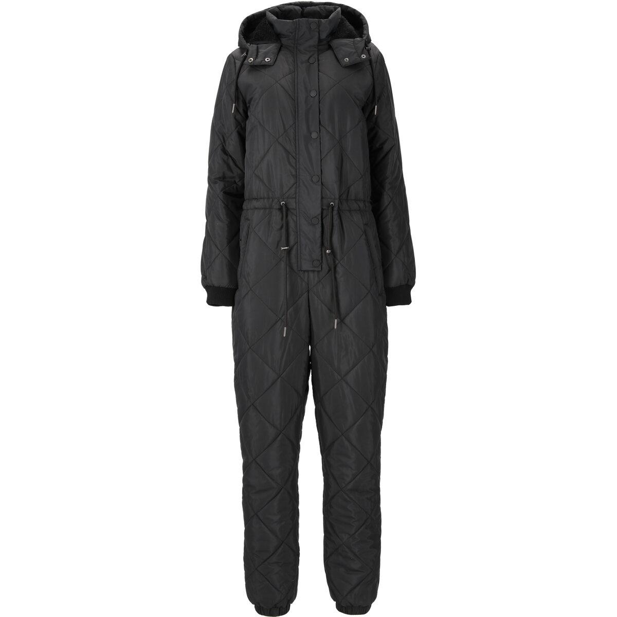 Whistler Minas Quiltet Jumpsuit Dame Black